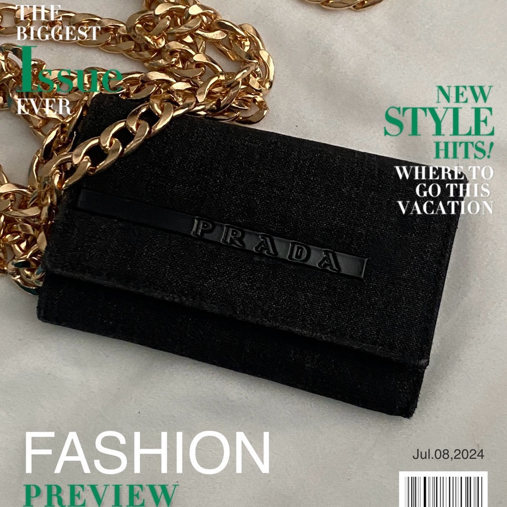 Prada 🔥❤️1999 Vintage Key Wallet